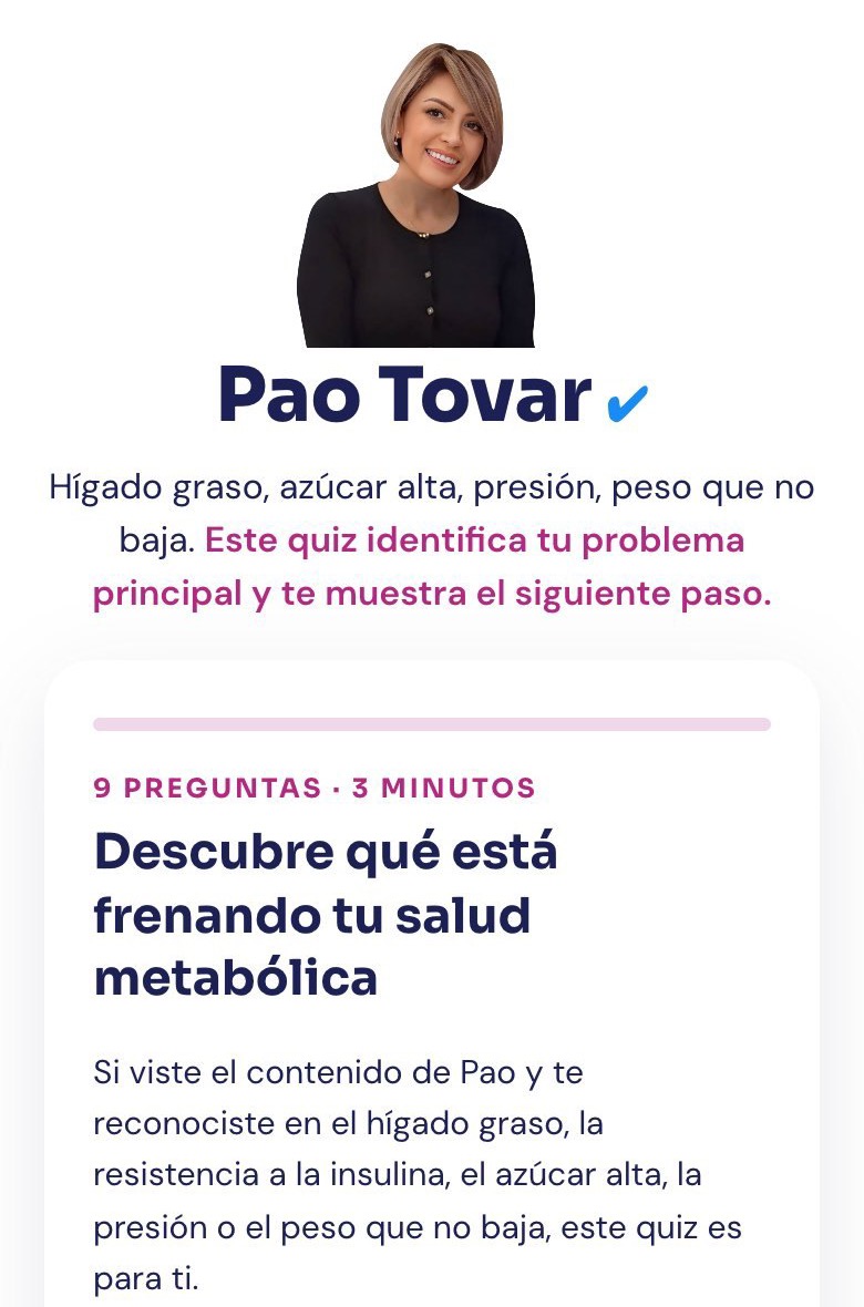 Pao Tovar: 754 Quiz leads in 10 weeks