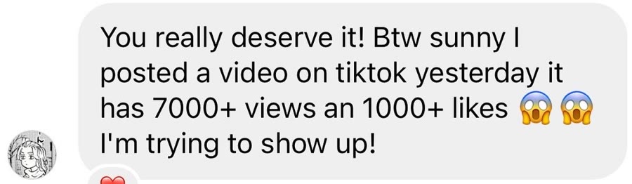 Student: 7,000+ Views and 1,000+ likes in a day