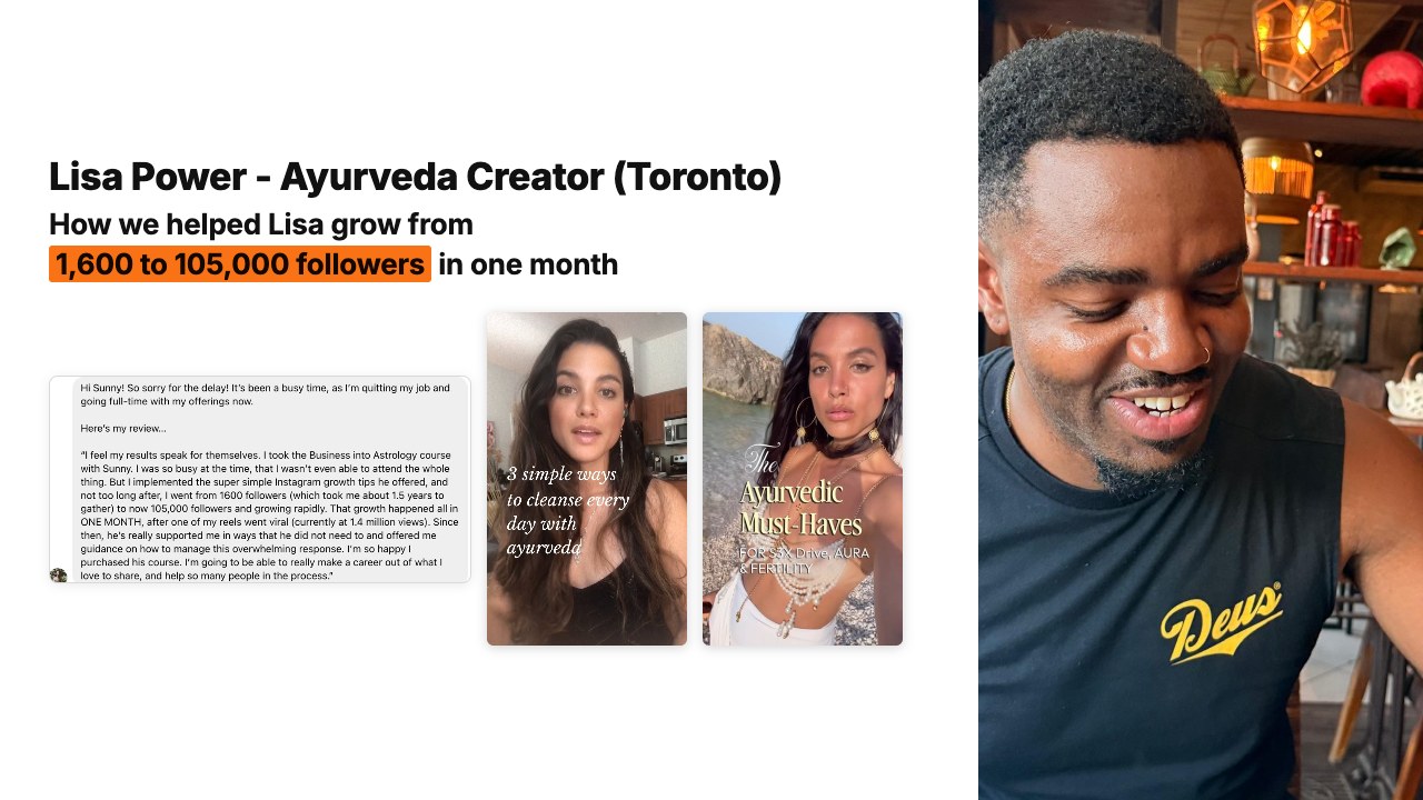 Lisa Power: 1,600 To 105,000 Followers In One Month